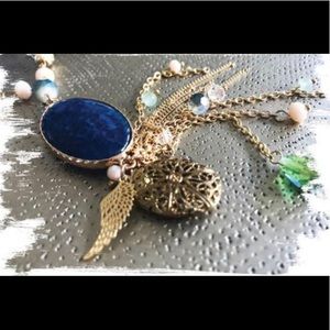 Ocean Breeze Natural Stone Diffuser Necklace